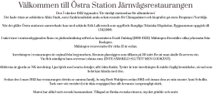 Östra Station Järnvägsrestaurangen